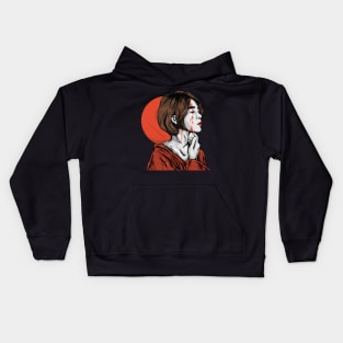 women fight Kids Hoodie